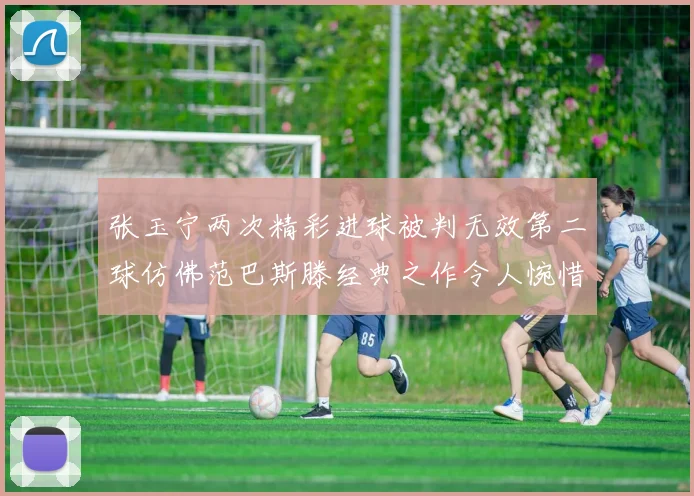 张玉宁两次精彩进球被判无效第二球仿佛范巴斯滕经典之作令人惋惜
