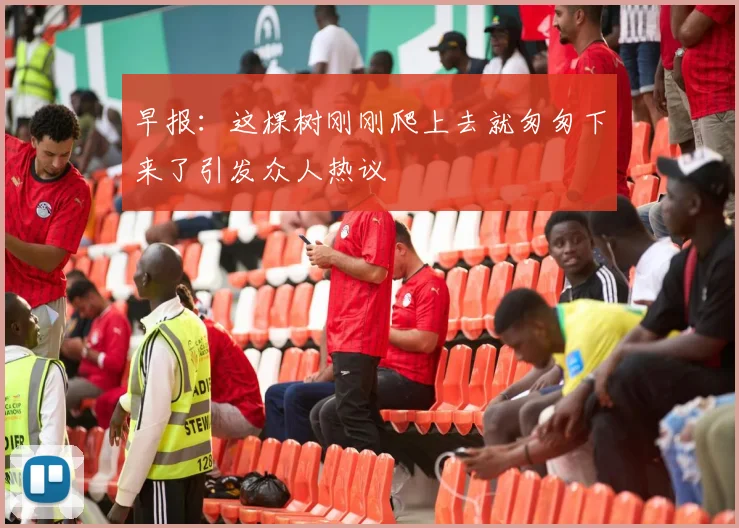 早报：这棵树刚刚爬上去就匆匆下来了引发众人热议